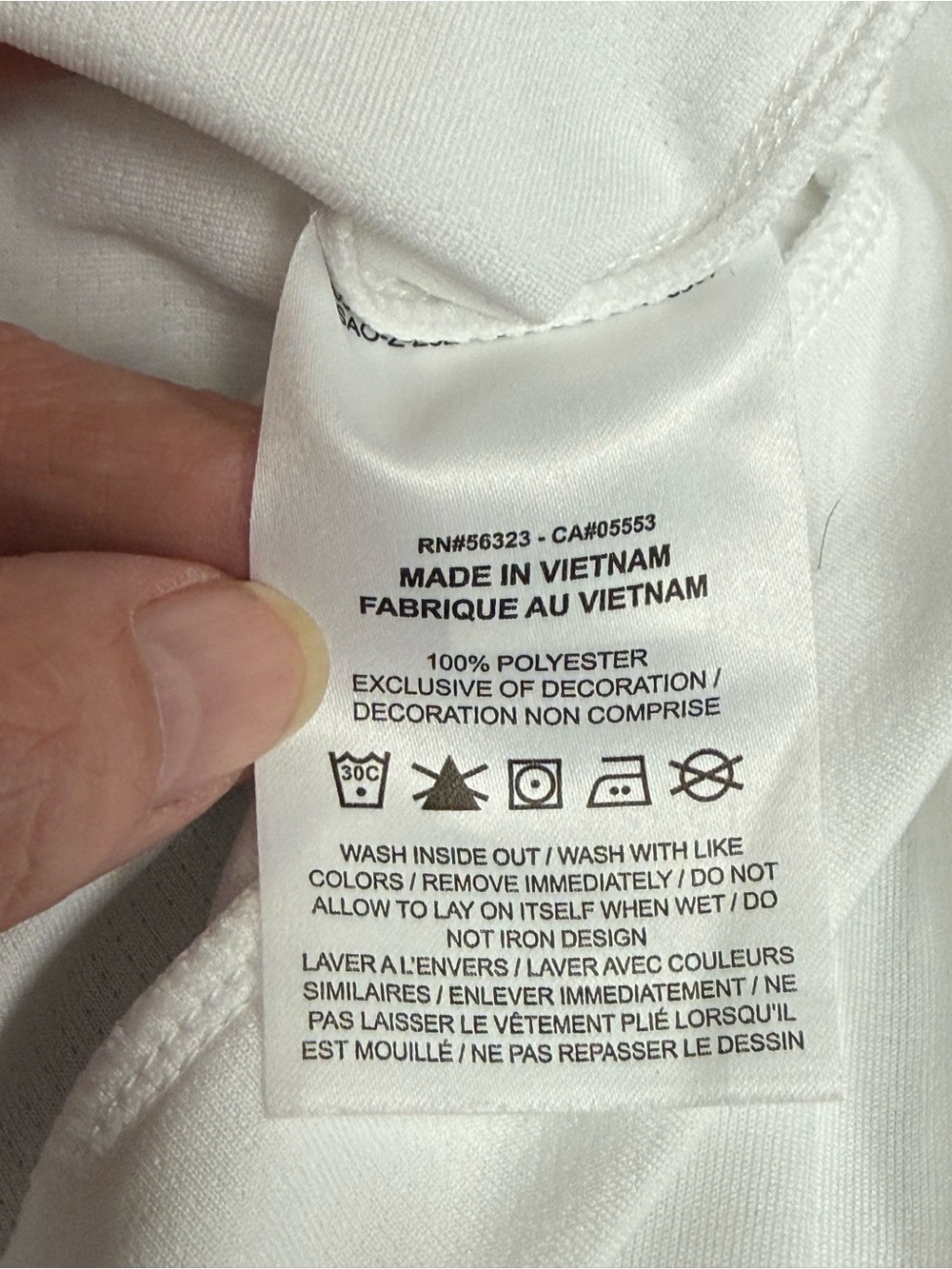 Nike Dri-FIT White Quarter Zip Running Pullover Active Top XL Athletic - Picture 8 of 9